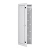 image:imageVEVOR Structured Media Enclosure 28Inch Recessed inWall Media Box with Cover WallMount Cable Management Box Kit Structured Wiring MultiMedia Cabinet ColdRolled Steel for TV Home TheaterWhiteEnclosure  Vented Door