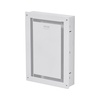 image:imageVEVOR Structured Media Enclosure 28Inch Recessed inWall Media Box with Cover WallMount Cable Management Box Kit Structured Wiring MultiMedia Cabinet ColdRolled Steel for TV Home TheaterWhiteEnclosure  Cover