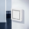 image:imageVEVOR Structured Media Enclosure 28Inch Recessed inWall Media Box with Cover WallMount Cable Management Box Kit Structured Wiring MultiMedia Cabinet ColdRolled Steel for TV Home TheaterWhiteEnclosure  Cover