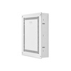 image:imageVEVOR Structured Media Enclosure 28Inch Recessed inWall Media Box with Cover WallMount Cable Management Box Kit Structured Wiring MultiMedia Cabinet ColdRolled Steel for TV Home TheaterWhiteEnclosure  Cover