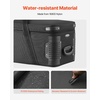 image:imageVEVOR Studio Equipment Trolley Case 3583 x 1181 x 14 in  91 x 30 x 355 cm Rolling Camera Bag Carrying Bag with Wheels Straps Padded Compartment Handle for Light Stands Tripods Telescopesblack body with orange