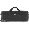 image:imageVEVOR Studio Equipment Trolley Case 3583 x 1181 x 14 in  91 x 30 x 355 cm Rolling Camera Bag Carrying Bag with Wheels Straps Padded Compartment Handle for Light Stands Tripods Telescopesblack body with orange