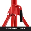 image:imageVEVOR V Head Pipe Stand with 4Ball Transfer 2500LBS Capacity with Adjustable Height 28  52 Portable Folding Pipe Stand for 18 to 12 Inch Pipes Supporting