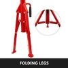 image:imageVEVOR V Head Pipe Stand with 4Ball Transfer 2500LBS Capacity with Adjustable Height 28  52 Portable Folding Pipe Stand for 18 to 12 Inch Pipes Supporting