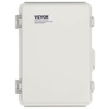 image:imageVEVOR WeatherResistant Junction Box Dimensions 1693x1299x709 inches Crafted from ABS Plastic with a Secure Hinged Lid and Stainless Steel Lock IP67 Rated for Ultimate Dust and Water Protect1693x1299x709