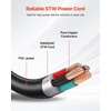 image:imageVEVOR Y Splitter Adapter Cord 50 Amp NEMA 1450 4 Prong 240V Splitter for RV and EV NEMA 1450P to Dual 1450R Outlets with Grip Handle Heavy Duty 6381 STW Wire Outdoor RV Power Extension Cord1430P1430R1450R