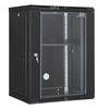 image:imageVEVOR 12U Wall Mount Network Cabinet 155 Deep Server Rack Cabinet Enclosure 200 lbs Max GroundMounted Load Capacity with Locking Glass Door Side Panels for IT Equipment AV Devices15UGlass Door