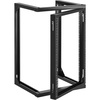 image:imageVEVOR 16U Open Frame Server Rack amp Network Rack Wall Mounted or Floor Standing Heavy Duty 4 Post with 2PCS Vented 1U Shelves amp Mounting Hardware Holds All 19 Networking IT Equipment AV Gear15U Wall Rack