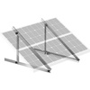 image:imageVEVOR 2 Sets Solar Panel Mounting Brackets  45Inch 0 to 90 Adjustable Tilt Mounts Support 100400W Solar Panels Lightweight Aluminum Brackets with Folding Tilt Legs for RV Boat OffGridSilverGray