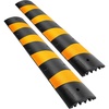 image:imageVEVOR 2Pcs 6FT Rubber Speed Bumps for Road Heavy Duty Speed Bump for Driveway724 x 12 x 24 Modular Traffic Hump Cable Protector Ramps Floor Cord Covers for Asphalt Concrete Gravel  Traffic Speed Hump for Road 724 x 12 x 24 Cable Protector Ramp 22000 lbsAxle Capacity Modular Floor Cord Cover2 Pcs