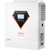 image:imageVEVOR 3000W Hybrid Solar Inverter 24V DC to 230V AC Pure Sine Wave Power Inverter Builtin 80A MPPT Solar Charge Controller Works with Lead Acid Lithium Battery for Home Camper OffGrid NO WiFi24V to 120V 3000W