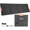 image:imageVEVOR 300W Foldable Monocrystalline Solar Panel 23 HighEfficiency Portable Mono Solar Panel Charger with MC4 Output amp 10in1 DC Adapters IP67 Waterproof for Power Stations Camping Hiking Trips300W