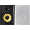 image:imageVEVOR 4 PCs 8 Inch in Ceiling Speakers 400W Flush Mount Ceiling amp inWall Speakers System with 8 Woofer1 Tweeter for Home Kitchen Living Room Bedroom or Covered Outdoor Porches200W2