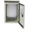image:imageVEVOR Electrical Enclosure 24 x 24 x 12 NEMA 4 Outdoor Enclosure IP65 Waterproof amp Dustproof ColdRolled Carbon Steel Hinged Junction Box for Outdoor Indoor Use with Rain Hood12 x 8 x 6