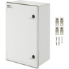 image:imageVEVOR Electrical Enclosure Box23619791Fiberglass Junction BoxIP66 Waterproof amp DustproofOutdoor Electrical Boxwith Mounting Plat236 x 157 x 91