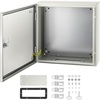 image:imageVEVOR NEMA Steel Enclosure 20 x 12 x 10 NEMA 4X Steel Electrical Box IP66 Waterproof amp Dustproof OutdoorIndoor Electrical Junction Box with Mounting Plate16 x 16 x 6