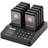 image:imageVEVOR Restaurant Pager SystemTouch Screen Keyboad Wireless Long Range Lineup Waiting Queue Signal Guest Customer Calling Beepers with Vibration amp Flashing 20 BuzzersTouch screens