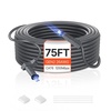 image:imageVEVOR Starlink Gen 2 Cable 75 FT 26 AWG Copper Core Durable Extension Cable for Standard Generation 2 Compatible with Starlink Rectangular Satellite V2 Flexible Wiring for RV Backyard or Campinggen2 26AWG 75ft