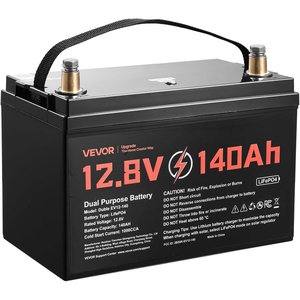 image:imageVEVOR 12V 30Ah LiFePO4 Dual Purpose Battery 600CCA BCI Group 47 Deep Cycle amp Starter Lithium Battery Builtin Smart BMS Automotive StartStop for RV Marine Trolling Motor Car amp Engine StartingGroup 31 140Ah 1000CCA