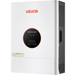 image:imageVEVOR 3000W Hybrid Solar Inverter 24V DC to 230V AC Pure Sine Wave Power Inverter Builtin 80A MPPT Solar Charge Controller Works with Lead Acid Lithium Battery for Home Camper OffGrid NO WiFi48V to 120V240V 6400W