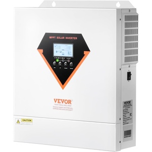 image:imageVEVOR 3000W Hybrid Solar Inverter 24V DC to 230V AC Pure Sine Wave Power Inverter Builtin 80A MPPT Solar Charge Controller Works with Lead Acid Lithium Battery for Home Camper OffGrid NO WiFi24V to 120V 3000W
