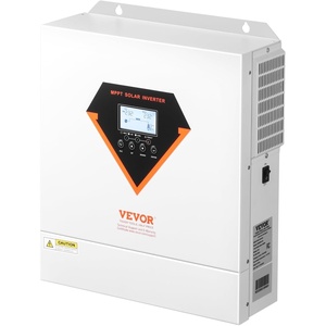 image:imageVEVOR 3000W Hybrid Solar Inverter 24V DC to 230V AC Pure Sine Wave Power Inverter Builtin 80A MPPT Solar Charge Controller Works with Lead Acid Lithium Battery for Home Camper OffGrid NO WiFi24V to 230V 3500W