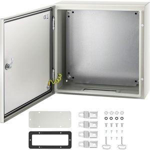 image:imageVEVOR NEMA Steel Enclosure 20 x 12 x 10 NEMA 4X Steel Electrical Box IP66 Waterproof amp Dustproof OutdoorIndoor Electrical Junction Box with Mounting Plate20 x 20 x 6
