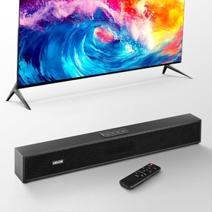 image:imageVEVOR Sound Bar for Smart TV 20 Channel 24Inch Compact Soundbar TV Speakers for Projector Bluetooth AUX Connection Remote Control Easy Setup 80W Surround Sound System for PC Home Theater Audio24IN Compact
