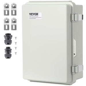 image:imageVEVOR WeatherResistant Junction Box Dimensions 1181 x 787 x 708 inches Crafted from Durable ABS Plastic with a Secure Hinged Lid and Stainless Steel Lock IP67 Rated for Superior Dust and Wa1693x1299x709