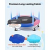 image:imageVEVOR 3FT Trampoline 36 Trampolines IndoorOutdoor Trampoline for Toddlers Foldable Mini Baby Jump Toy with Foam Handle Recreational Trampolines Birthday Gift for 3 Years Kids55 BluePink