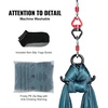 image:imageVEVOR Aerial Silk amp Yoga Swing Aerial Yoga Hammock Kit with 100gsm Nylon Fabric Full Rigging Hardware amp Easy Setup Guide Antigravity Flying for All Levels Fitness BodybuildingGreen
