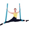 image:imageVEVOR Aerial Silk amp Yoga Swing Aerial Yoga Hammock Kit with 100gsm Nylon Fabric Full Rigging Hardware amp Easy Setup Guide Antigravity Flying for All Levels Fitness BodybuildingBlue