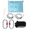 image:imageVEVOR Aerial Silk amp Yoga Swing Aerial Yoga Hammock Kit with 100gsm Nylon Fabric Full Rigging Hardware amp Easy Setup Guide Antigravity Flying for All Levels Fitness BodybuildingBlue