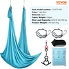 image:imageVEVOR Aerial Silk amp Yoga Swing Aerial Yoga Hammock Kit with 100gsm Nylon Fabric Full Rigging Hardware amp Easy Setup Guide Antigravity Flying for All Levels Fitness BodybuildingBlue