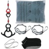 image:imageVEVOR Aerial Silk amp Yoga Swing Aerial Yoga Hammock Kit with 100gsm Nylon Fabric Full Rigging Hardware amp Easy Setup Guide Antigravity Flying for All Levels Fitness BodybuildingGreen