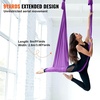 image:imageVEVOR Aerial Silk amp Yoga Swing Aerial Yoga Hammock Kit with 100gsm Nylon Fabric Full Rigging Hardware amp Easy Setup Guide Antigravity Flying for All Levels Fitness BodybuildingPurple