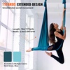 image:imageVEVOR Aerial Silk amp Yoga Swing Aerial Yoga Hammock Kit with 100gsm Nylon Fabric Full Rigging Hardware amp Easy Setup Guide Antigravity Flying for All Levels Fitness BodybuildingGreen