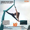 image:imageVEVOR Aerial Silk amp Yoga Swing Aerial Yoga Hammock Kit with 100gsm Nylon Fabric Full Rigging Hardware amp Easy Setup Guide Antigravity Flying for All Levels Fitness BodybuildingGreen