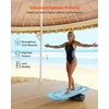 image:imageVEVOR Balance Board 2in1 Wobble Board Trainer for Adults Premium Wooden Balance Training Equipment with Roller Magnetic Stoppers Storage Rack for Core Workouts Surf Trainer amp Physical Therapy30 inch