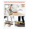 image:imageVEVOR Balance Board 2in1 Wobble Board Trainer for Adults Premium Wooden Balance Training Equipment with Roller Magnetic Stoppers Storage Rack for Core Workouts Surf Trainer amp Physical Therapy28 inch
