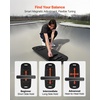 image:imageVEVOR Balance Board 2in1 Wobble Board Trainer for Adults Premium Wooden Balance Training Equipment with Roller Magnetic Stoppers Storage Rack for Core Workouts Surf Trainer amp Physical Therapy35 inch