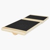 image:imageVEVOR Balance Board 2in1 Wobble Board Trainer for Adults Premium Wooden Balance Training Equipment with Roller Magnetic Stoppers Storage Rack for Core Workouts Surf Trainer amp Physical Therapy12 inch
