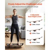image:imageVEVOR Balance Board 2in1 Wobble Board Trainer for Adults Premium Wooden Balance Training Equipment with Roller Magnetic Stoppers Storage Rack for Core Workouts Surf Trainer amp Physical Therapy28 inch