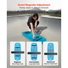 image:imageVEVOR Balance Board 2in1 Wobble Board Trainer for Adults Premium Wooden Balance Training Equipment with Roller Magnetic Stoppers Storage Rack for Core Workouts Surf Trainer amp Physical Therapy30 inch