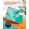image:imageVEVOR Balance Board 360 Rotating Wobble Board Trainer for Adults 3Level Adjustable Wooden Balance Training Equipment SlipResistant Surface for Core Workout Standing Desk Exercise Home Gym