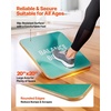 image:imageVEVOR Balance Board 360 Rotating Wobble Board Trainer for Adults 3Level Adjustable Wooden Balance Training Equipment SlipResistant Surface for Core Workout Standing Desk Exercise Home Gym