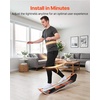 image:imageVEVOR Balance Board Wobble Board Trainer for Adults Premium Wooden Curved Balance Training Equipment Compact amp Lightweight for Core Workouts Standing Desk Exercise Home Gym Yoga amp MoreBlack  Orange