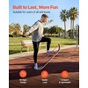 image:imageVEVOR Balance Board Wobble Board Trainer for Adults Premium Wooden Curved Balance Training Equipment Compact amp Lightweight for Core Workouts Standing Desk Exercise Home Gym Yoga amp MoreBlack  Orange