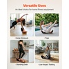 image:imageVEVOR Balance Board Wobble Board Trainer for Adults Premium Wooden Curved Balance Training Equipment Compact amp Lightweight for Core Workouts Standing Desk Exercise Home Gym Yoga amp MoreBlack  Orange