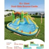 image:imageVEVOR Inflatable Pretend Market Bounce House with Blower Large 6in1 Kids Water Slide Castle with Splash Pool Climbing Wall Play Booth amp Bounce Area for KidsCastle Theme